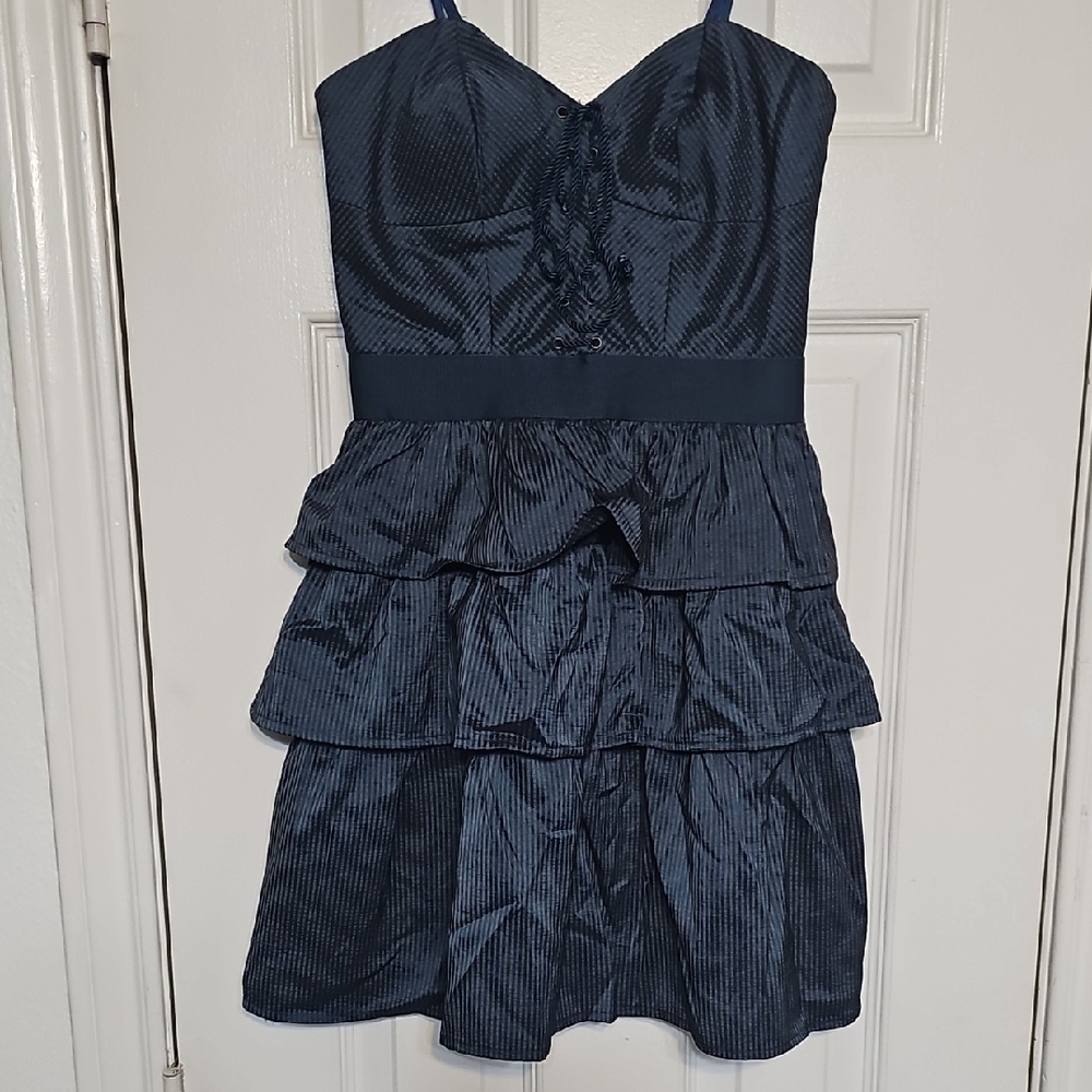 Kimchi Blue Navy Strapless Dress
